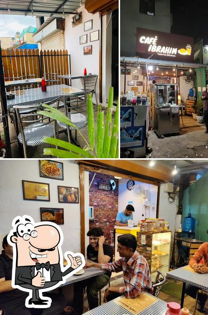 Look at the photo of CAFE IBRAHIM