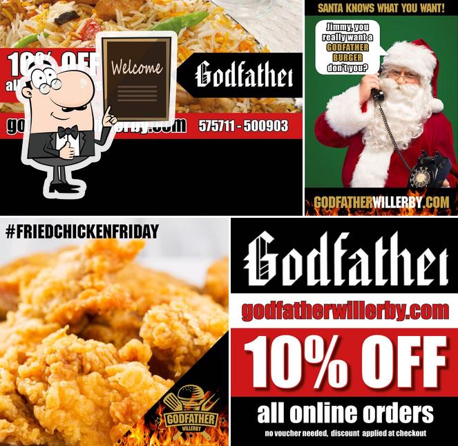 Godfather Willerby, 803 Hotham Rd S in Hull Restaurant menu and reviews