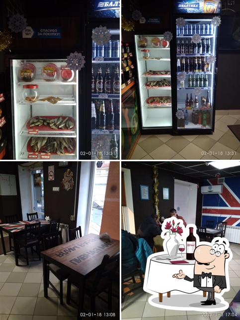 Observa las fotos donde puedes ver comedor y bebida en Pivnaya Milya