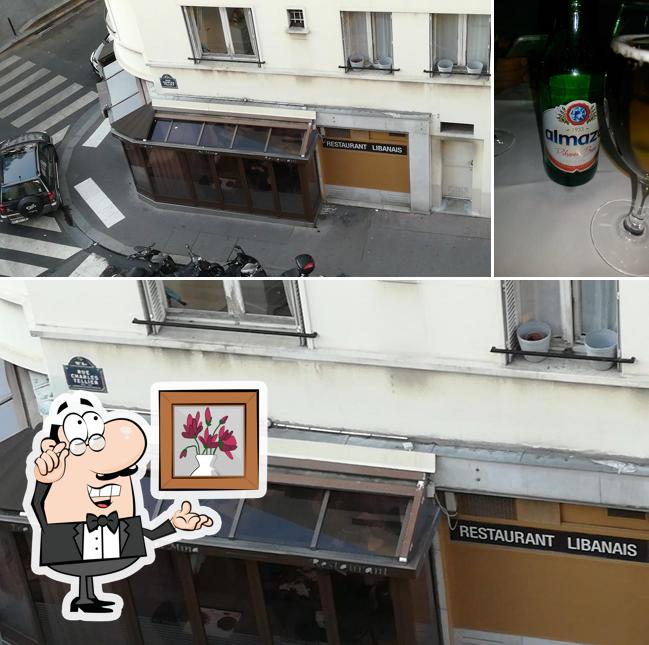 Vérifiez la photo représentant la intérieur et bière concernant Restaurant Al Mina