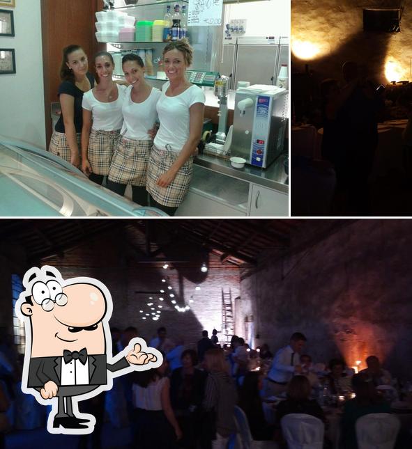 Gli interni di Pancho Ice Cream Gelateria Artigianale