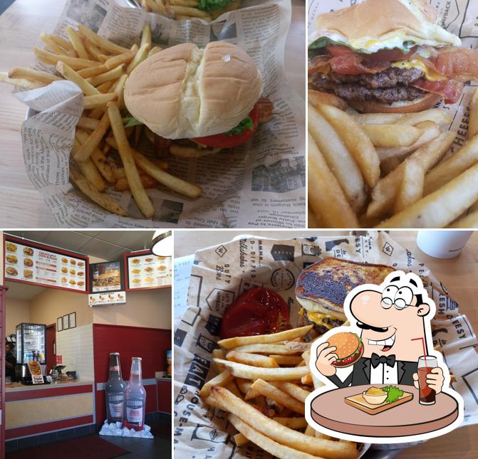 Treat yourself to a burger at Wayback Burgers