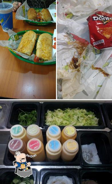 Comida em Subway