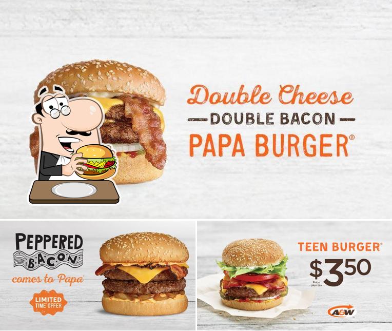 A&W Canada’s burgers will cater to satisfy different tastes