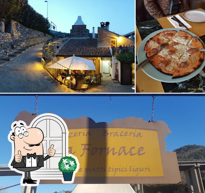 Carlo in Fornace si caratterizza per la esterno e pizza