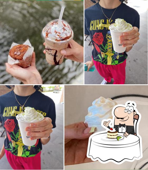 Peça uma das opções doces