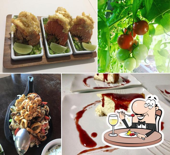 Platos en Luna Bar
