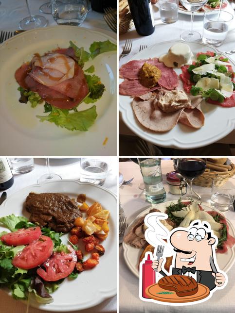 Commandez des repas à base de viande à Antica Locanda Il Duca Bianco