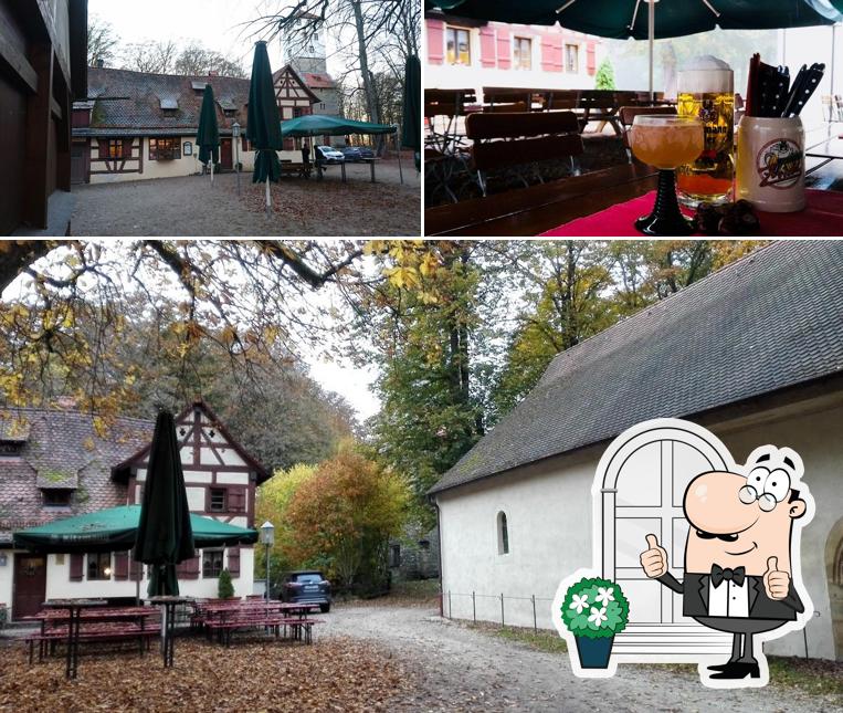 Observa las fotografías que hay de exterior y cerveza en Berggasthof Moritzberg