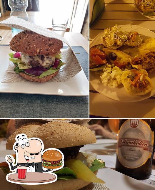 Ordina un hamburger a Cappero