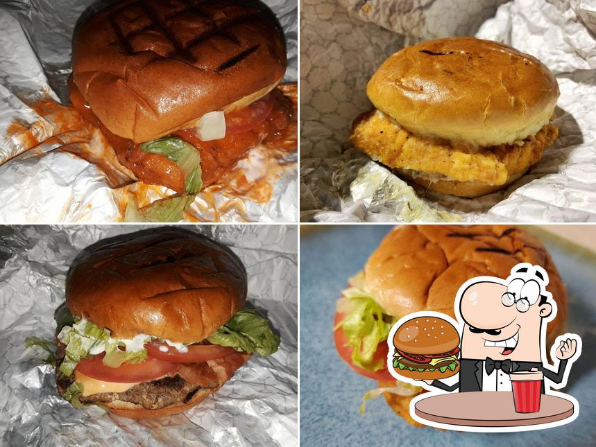 Get a burger at Cluck U Chicken (Cluckster's Halal Chicken) - Lanham