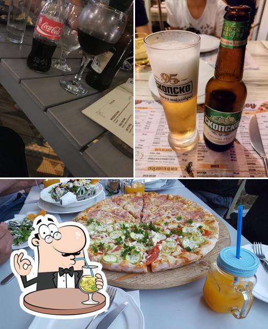 L’image de la boire et pizza de Pizza-restaurant Enjoy’s