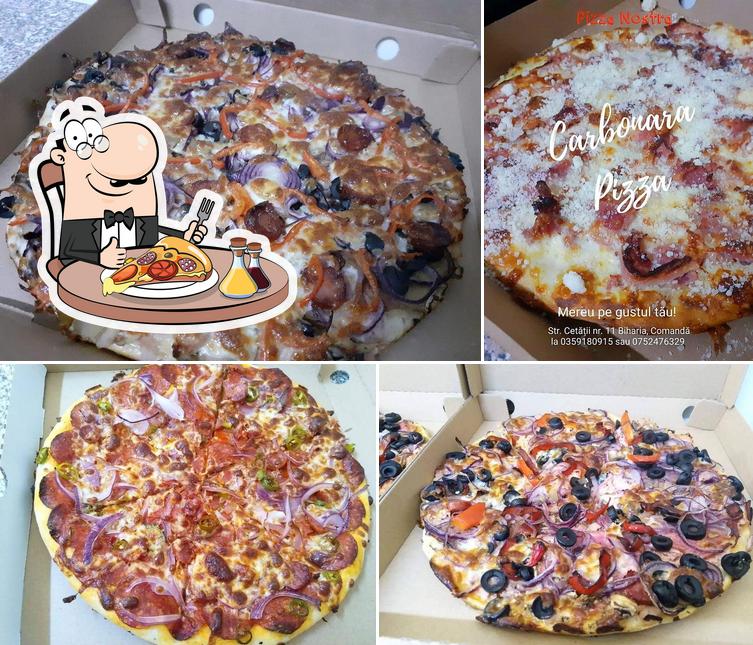 Elige una pizza en Pizza Nostra