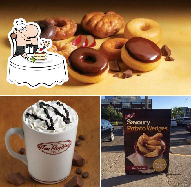 Tim Hortons offre un nombre de desserts