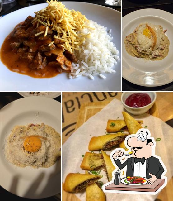 Comida em Guanciale Restaurante