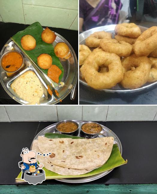 Meals at Srinivasa Bhavan Tiffin Center