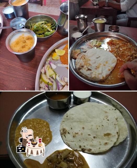 Meals at Gujarathi Hotel