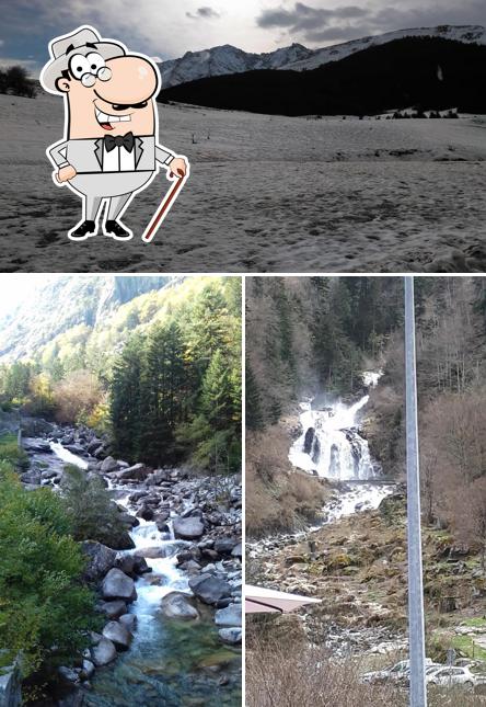 L'extérieur de Restaurant La Cascade (de Lutour) La Raillère Cauterets