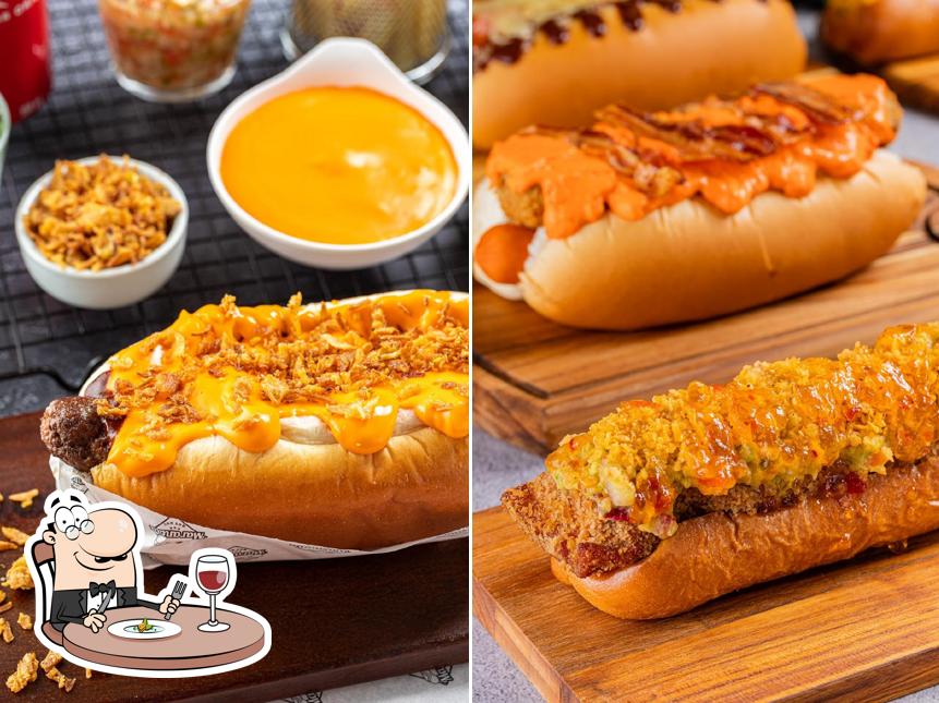 Platos en Maranata Hot Dog