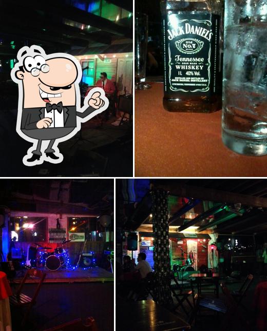 O interior do Villa Blues