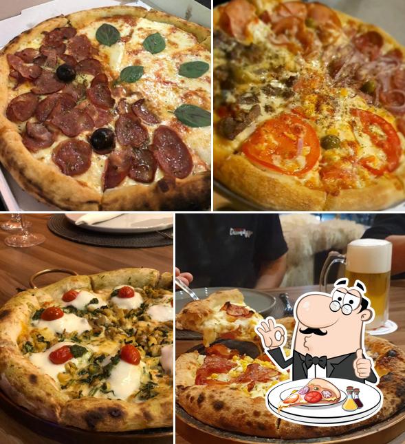 Experimente pizza no Pizzaria Cosmopolizza