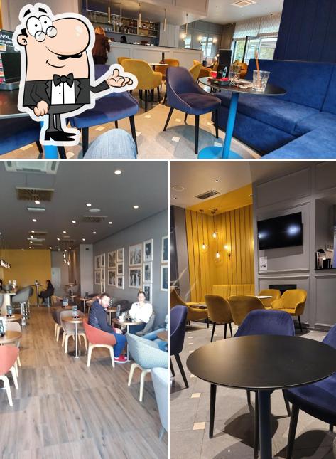 Gli interni di Caffe Bar Linea Središće