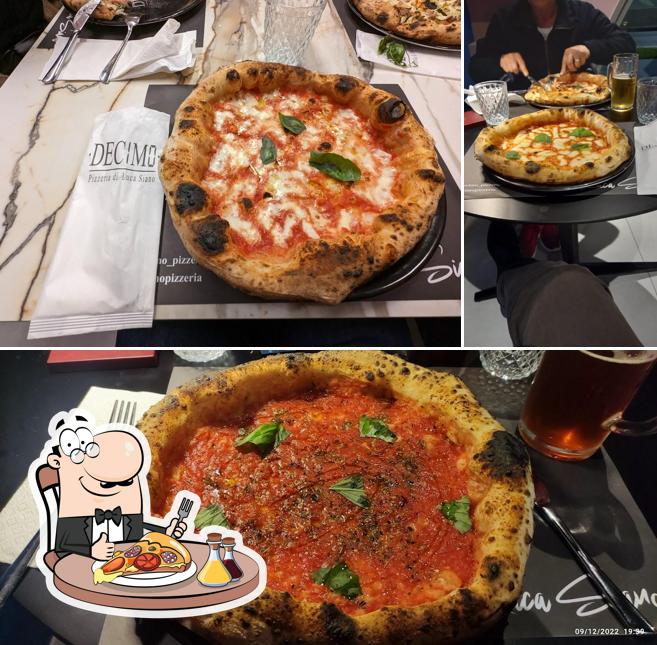 Prenditi tra le molte varianti di pizza