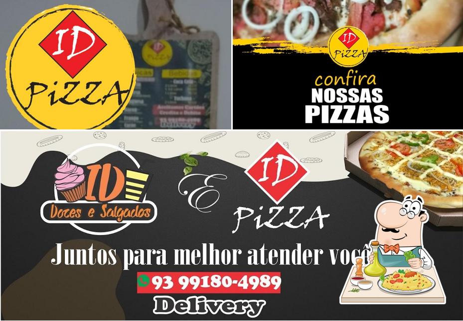 Comida em ID Pizzas e Sabores