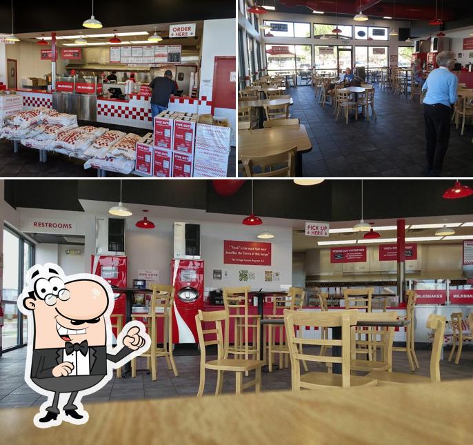 Check out how Five Guys looks inside