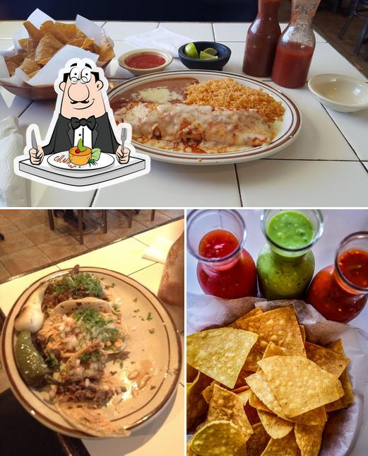 Food at La Unica Mexican Restaurant Indian Trail