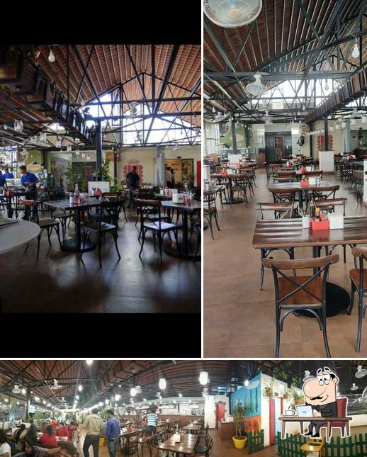 The interior of Onesta Gokulam Mysore