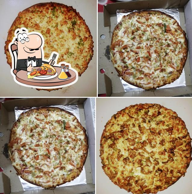 Try out different types of pizza