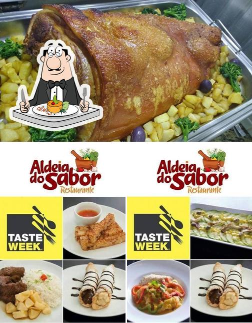 Comida em Aldeia do Sabor