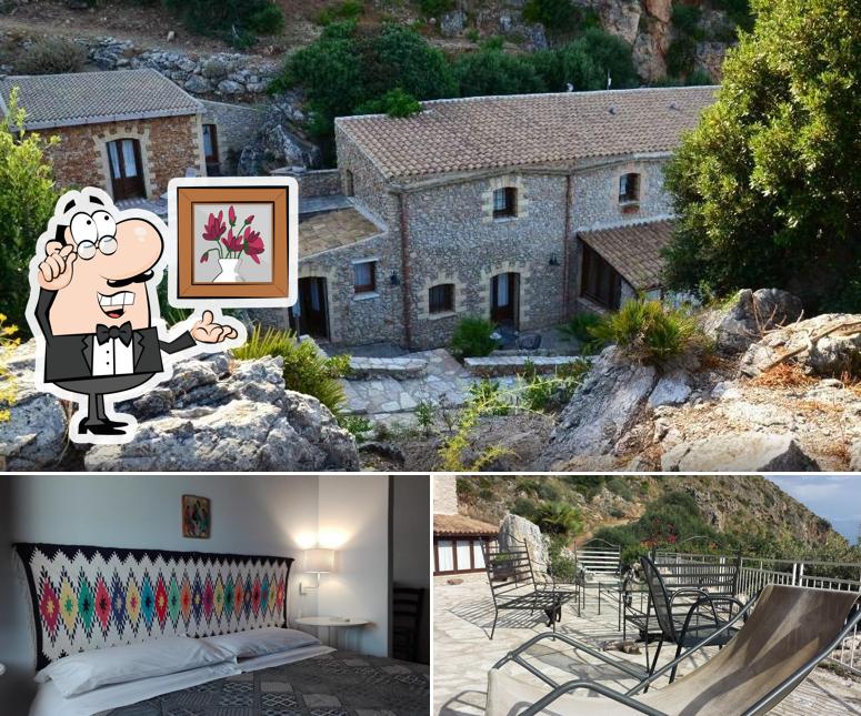 Guarda la immagine che presenta la interni e esterno di B&B Casale Corcella Scopello
