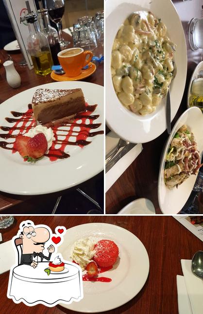 Club Italia Sporting Club offers a variety of sweet dishes