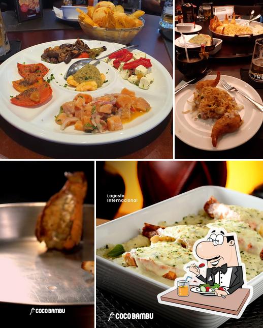 Comida em Coco Bambu Minas Shopping