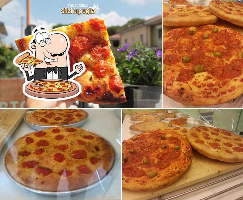 Prenditi una pizza a Focacceria Sfizi di Puglia