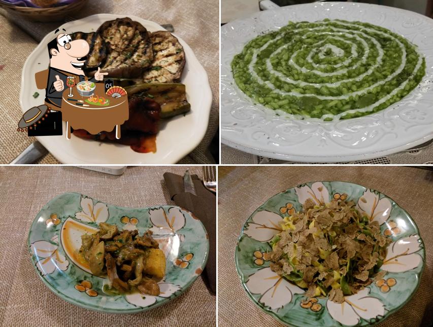 Cibo al Trattoria Casa Mia
