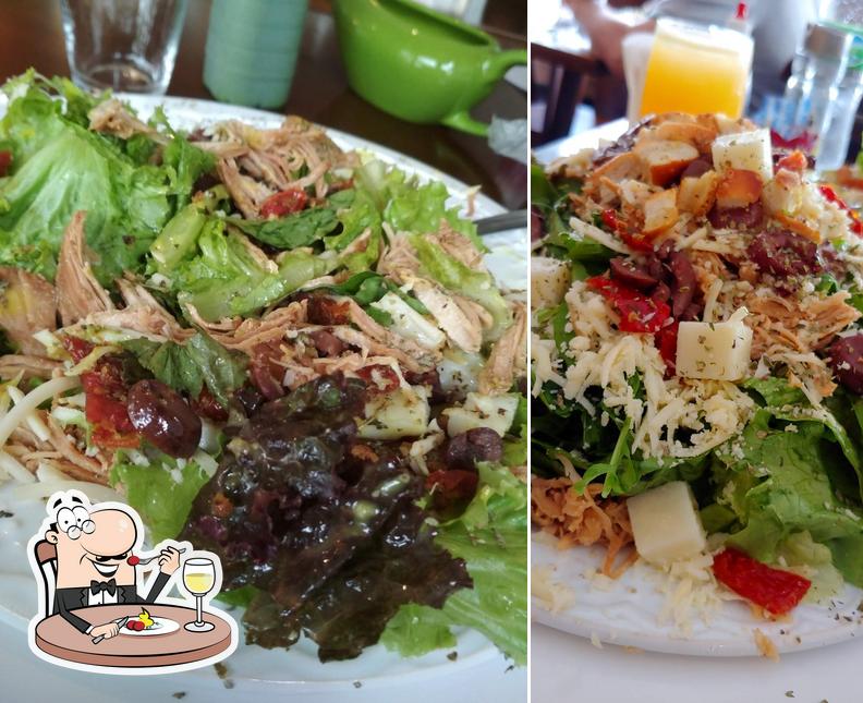 Platos en Estação Gourmet