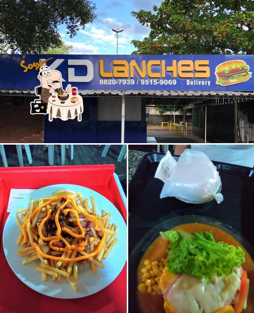 Comida em KD Lanches