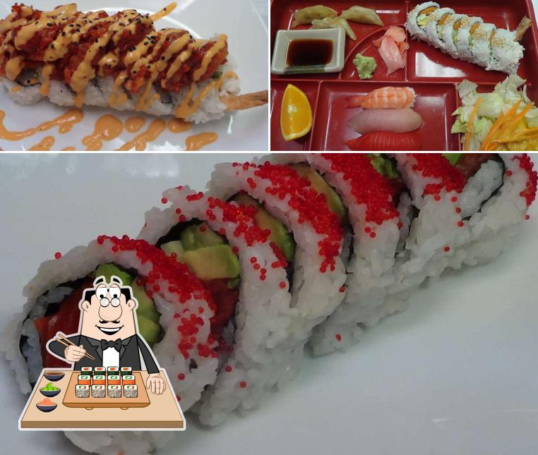 King Sushi te ofrece rollitos de sushi