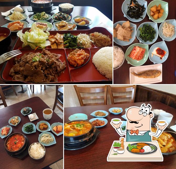Food at Miga Korean Restaurant