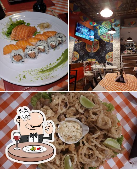 Comida em Kids Pizza Bar & Boliche