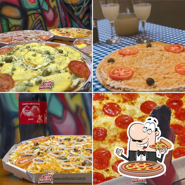 No Barthom Pizzaria, você pode provar pizza