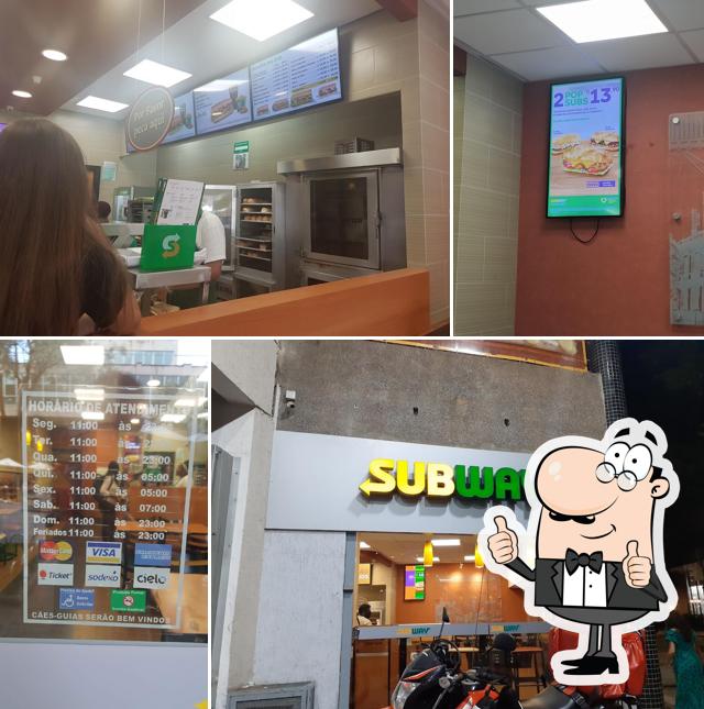Here's a photo of Subway