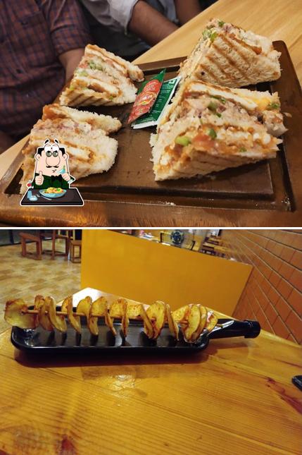 Food at Frullati cafe