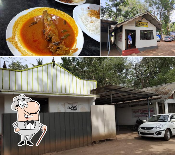 This is the picture displaying exterior and food at Idukki Rajappa's Family Restaurant