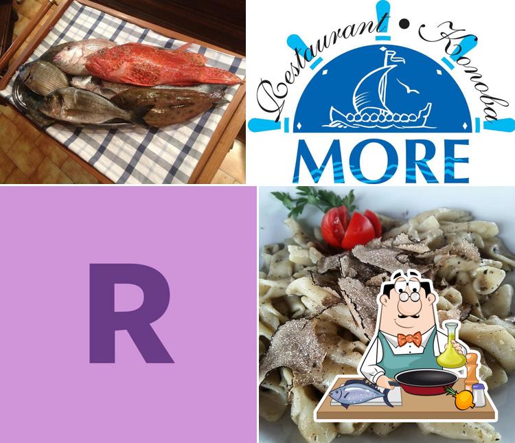Konoba More serve un menu per gli amanti del pesce