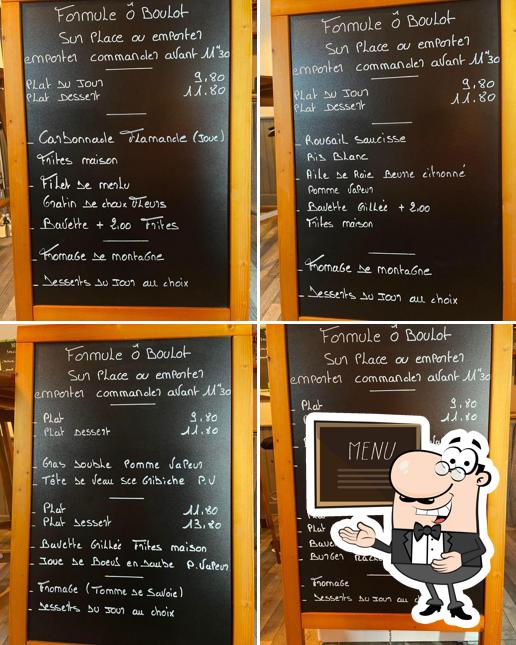 Le Bassia offre un tableau affichant le menu