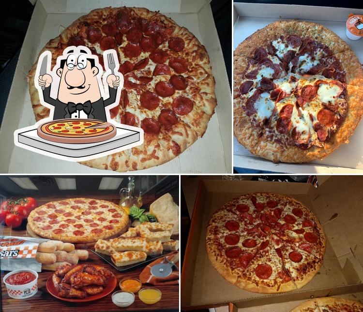 Get pizza at Little Caesars Pizza